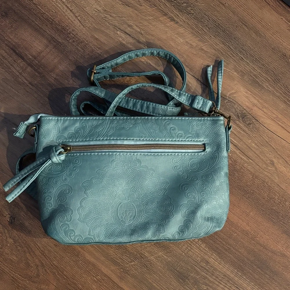 Stone & Co. Teal Crossbody Bag